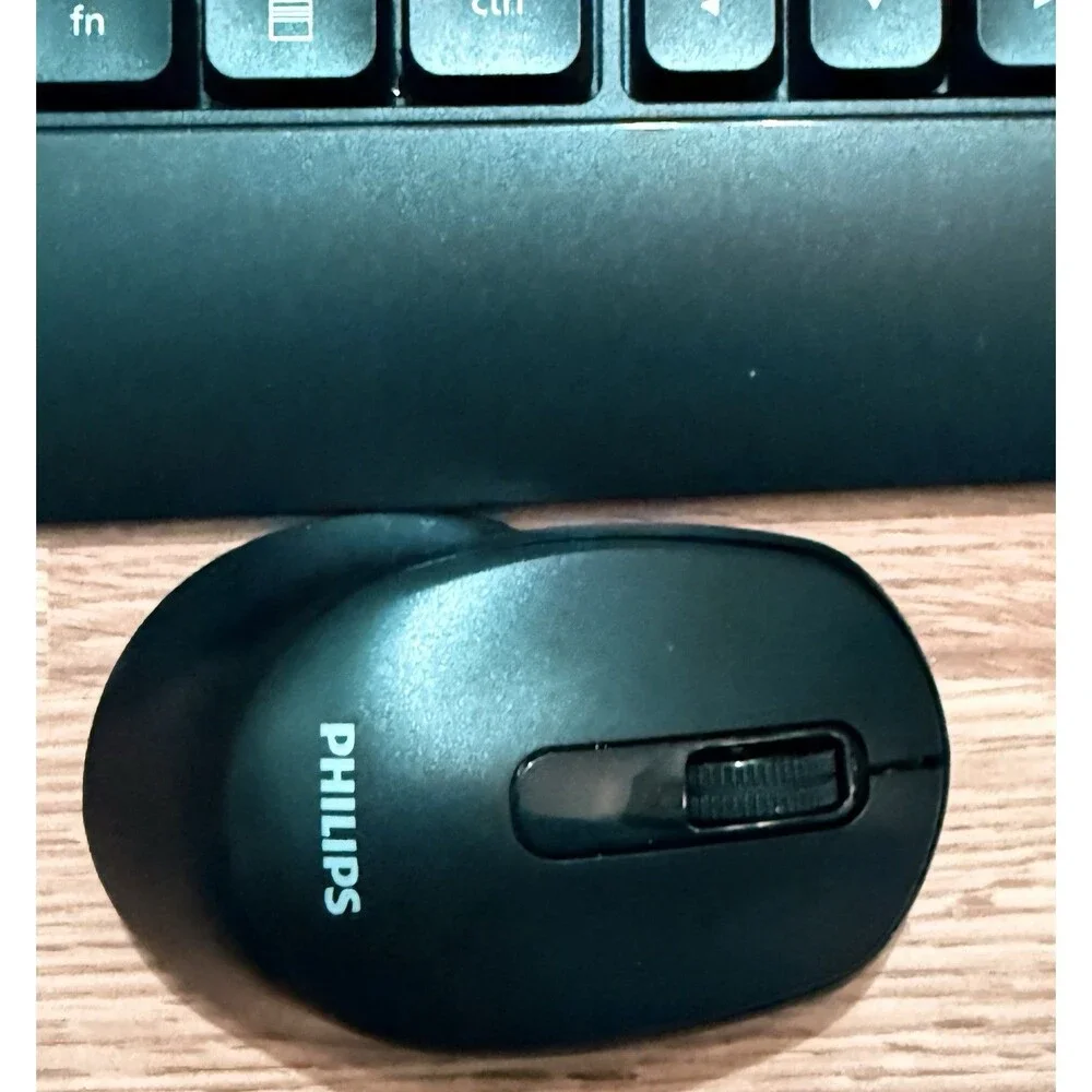 Philips 3000 Series Professional 2.4GHz Wireless SPK6348 Keyboard & SPK7348 Mous